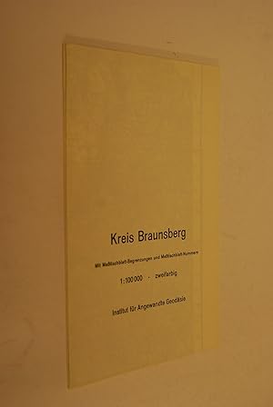 Kreis Braunsberg: [In 2 Farben]. Hrsg. vom Reichsamt f. Landesaufnahme, Berlin, Reichskarte