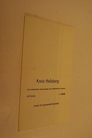 Kreis Heilsberg: [In 2 Farben]. Hrsg. vom Reichsamt f. Landesaufnahme, Berlin, Reichskarte