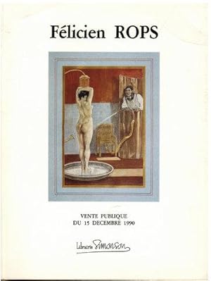 Félicien Rops. Vente publique du 15 decembre 1990. Katalog zur Auktion.