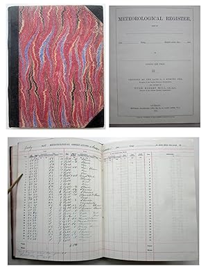 Bild des Verkufers fr Fasque House Estate: Original manuscript metereological records 1914-1916 zum Verkauf von John  L. Capes (Books) Established 1969