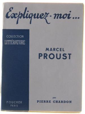 Bild des Verkufers fr EXpliquez moi. Marcel Proust zum Verkauf von JLG_livres anciens et modernes