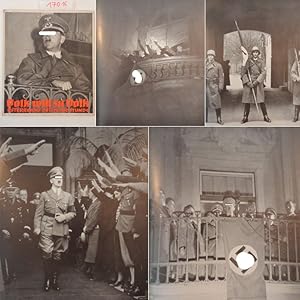 Seller image for Volk will zu Volk. sterreichs deutsche Stunde. Mit einem Geleitwort von Reichspressechef Dr. Otto Dietrich * mit O r i g i n a l - S c h u t z u m s c h l a g und Unbedenklichkeitsbesttigung der P a r t e i a m t l i c h e n P r  f u n g s k o m m i s s i o n d e r N S D A P zum Schutze des NS.-Schrifttums for sale by Galerie fr gegenstndliche Kunst