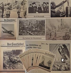 Seller image for Der Frontsoldat erzhlt. Die Zeitschrift zur Frderung der Wehrertchtigung, Tradition und Kameradschaft 9.Jahrgang 1940, Hefte 12-26 * 15 Hefte, v o l l s t  n d i g e r J a h r g a n g 1940 Dieses Buch wird von uns nur zur staatsbrgerlichen Aufklrung und zur Abwehr verfassungswidriger Bestrebungen angeboten (86 StGB) for sale by Galerie fr gegenstndliche Kunst