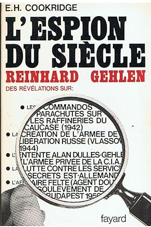 L'espion du Siècle - Reinhard Gehlen