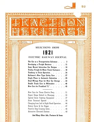 Traction Heritage Selections from 1900 Street Railway Journal Vol. 2 No. 2