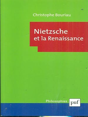Bild des Verkufers fr Nietzsche et la renaissance zum Verkauf von Librodifaccia