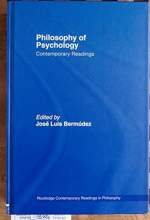 Immagine del venditore per Philosophy of Psychology: Contemporary Readings Routledge Contemporary Readings in Philosophy venduto da Baues Verlag Rainer Baues 