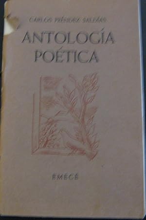 Bild des Verkufers fr Antologa potica ( Con un elogio lrico de Gabriela Mistral ) zum Verkauf von Librera Monte Sarmiento