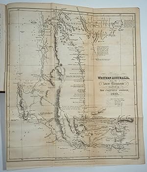 "Western Australia from the latest documents received by the Colonial Office, 1832"; map in the c...