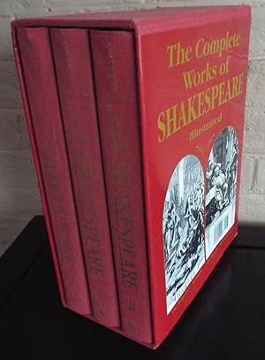 Bild des Verkufers fr The Complete Illustrated Shakespeare. 3 Volume Set in Slipcase zum Verkauf von The Wild Muse