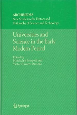 Universities and Science in the Early Modern Period