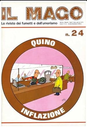 Rivista Il Mago n. 24 (marzo 1974). Milano, Mondadori. In 4to, broch. ill., pp. 96. Con i fumetti...