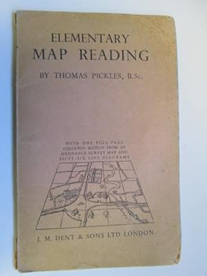 Imagen del vendedor de ELEMENTARY MAP READING. a la venta por Goldstone Rare Books