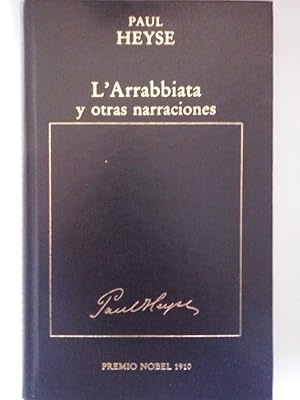 Imagen del vendedor de L'Arrabbiata y otras narraciones a la venta por Librera Ofisierra