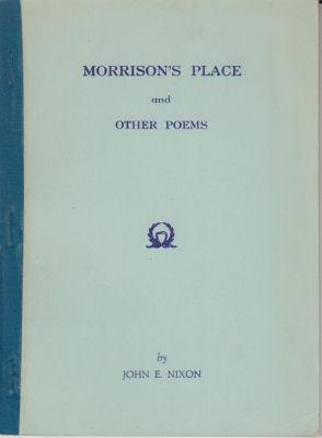 Morrison's Place and Other Poems