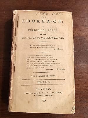 Seller image for The Looker-On: A Periodical Paper for sale by Shadetree Rare Books