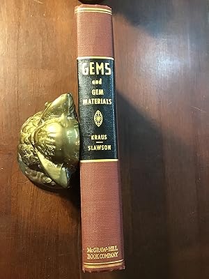 Seller image for Gems and Materials for sale by Shadetree Rare Books