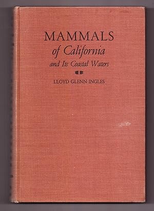 Seller image for Mammals of California and Its Coastal Waters for sale by Uncommon Works