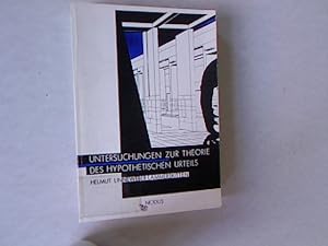 Seller image for Untersuchungen zur Theorie des hypothetischen Urteils. for sale by Antiquariat Bookfarm