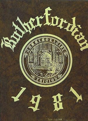 Rutherford High School Yearbook 1981 (The Rutherfordian)