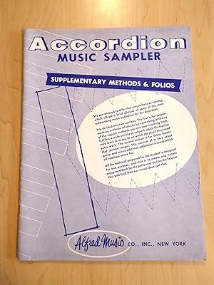 Accordion Music Sampler, Supplementary Methods & Folios