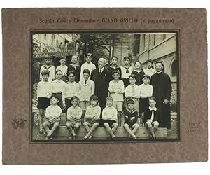 FOTO DELLA QUARTA CLASSE ELEMENTARE. Anno scolastico 1928.29 - Anno VII.: