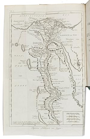 Brieven over Egypte. Amsterdam, Martinus de Bruyn, 1788-1789. 3 volumes. 8vo. With 4 numbered eng...