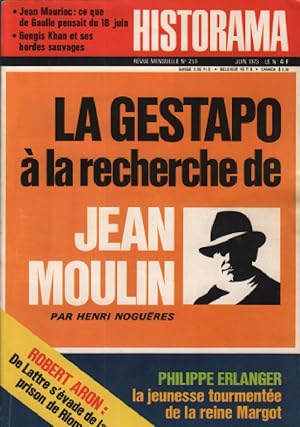 Revue historama n° 259 / la gestapo a la recherche de jean moulin