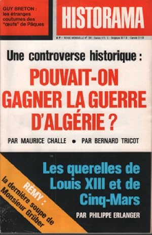 Revue historama n° 281 / une contreverse historique : pouvait on gagner la guerre d'algerie