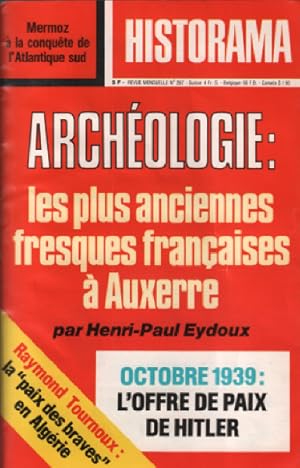 Revue historama n° 287 / les plus anciennes fresques françaises a auxerre