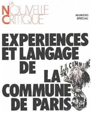 Expériences et language de la Commune de Paris