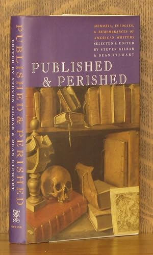 Seller image for PUBLISHED AND PERISHED for sale by Andre Strong Bookseller