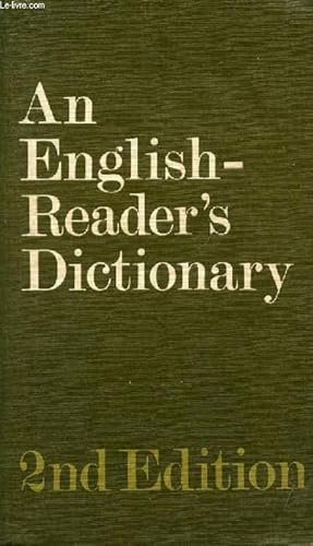 Seller image for AN ENGLISH-READER'S DICTIONARY for sale by Le-Livre