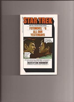 Star Trek Fotonovel # 6: All Our Yesterdays (TV Tie-in)