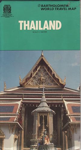 Bild des Verkufers fr Map of Thailand. zum Verkauf von Asia Bookroom ANZAAB/ILAB