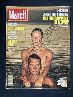 PARIS MATCH-N°2070-26 JANVIER 1989-JOHNNY HALLYDAY