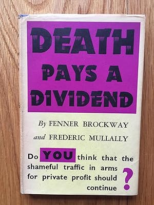 Seller image for Death Pays a Dividend for sale by Setanta Books