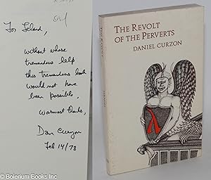 The Revolt of the Perverts: a novel [signed]