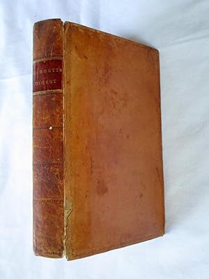 Immagine del venditore per A Digested Abridgment, and Comparative View, of the Statute Law of England and Ireland To the Year 1811, Inclusive Analytically Arranged . With a Table of the Statutes, and an Index to the Work. Vol II Part II only. venduto da Tony Hutchinson