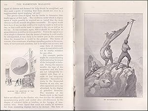 Imagen del vendedor de The Alpine Distress Signal Scheme. (Mountaineering). An uncommon original article from the Badminton Magazine, 1895. a la venta por Cosmo Books