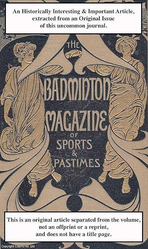 Bild des Verkufers fr Horse Racing in 1895. An uncommon original article from the Badminton Magazine, 1895. zum Verkauf von Cosmo Books
