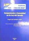 Imagen del vendedor de COMPETENCIA Y CONEXIDAD EN LA LEY DEL JURADO (Cuadernos Luis Jiménez de Asúa, nº 12). a la venta por AG Library