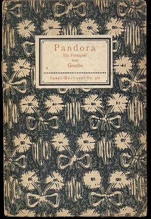 Seller image for Pandora. Ein Festspiel [= Insel-Bcherei; Nr. 30] for sale by Antikvariat Valentinska