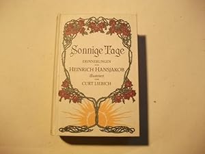 Seller image for Sonnige Tage. for sale by Ottmar Mller