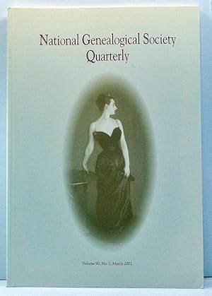 Seller image for National Genealogical Society Quarterly, Volume 90, Number 1 (March 2002) for sale by Cat's Cradle Books