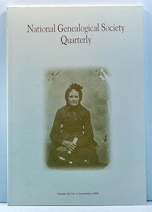 Image du vendeur pour National Genealogical Society Quarterly, Volume 96, Number 3 (September 2008) mis en vente par Cat's Cradle Books