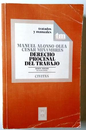 Seller image for DERECHO PROCESAL DEL TRABAJO for sale by Librera Salvalibros Express