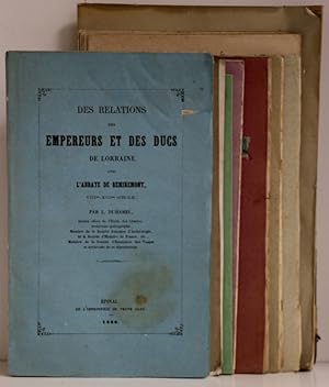 Ensemble de 13 études vosgiennes, extraites pour la plupart de Revues historiques et archéologiqu...