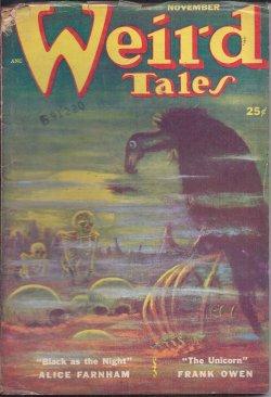 Image du vendeur pour WEIRD TALES: November, Nov. 1952 mis en vente par Books from the Crypt