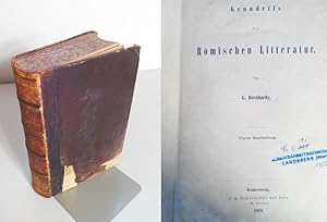 Bild des Verkufers fr Grundriss der Rmischen Literatur. Vierte Bearbeitung. zum Verkauf von Antiquariat Bookfarm